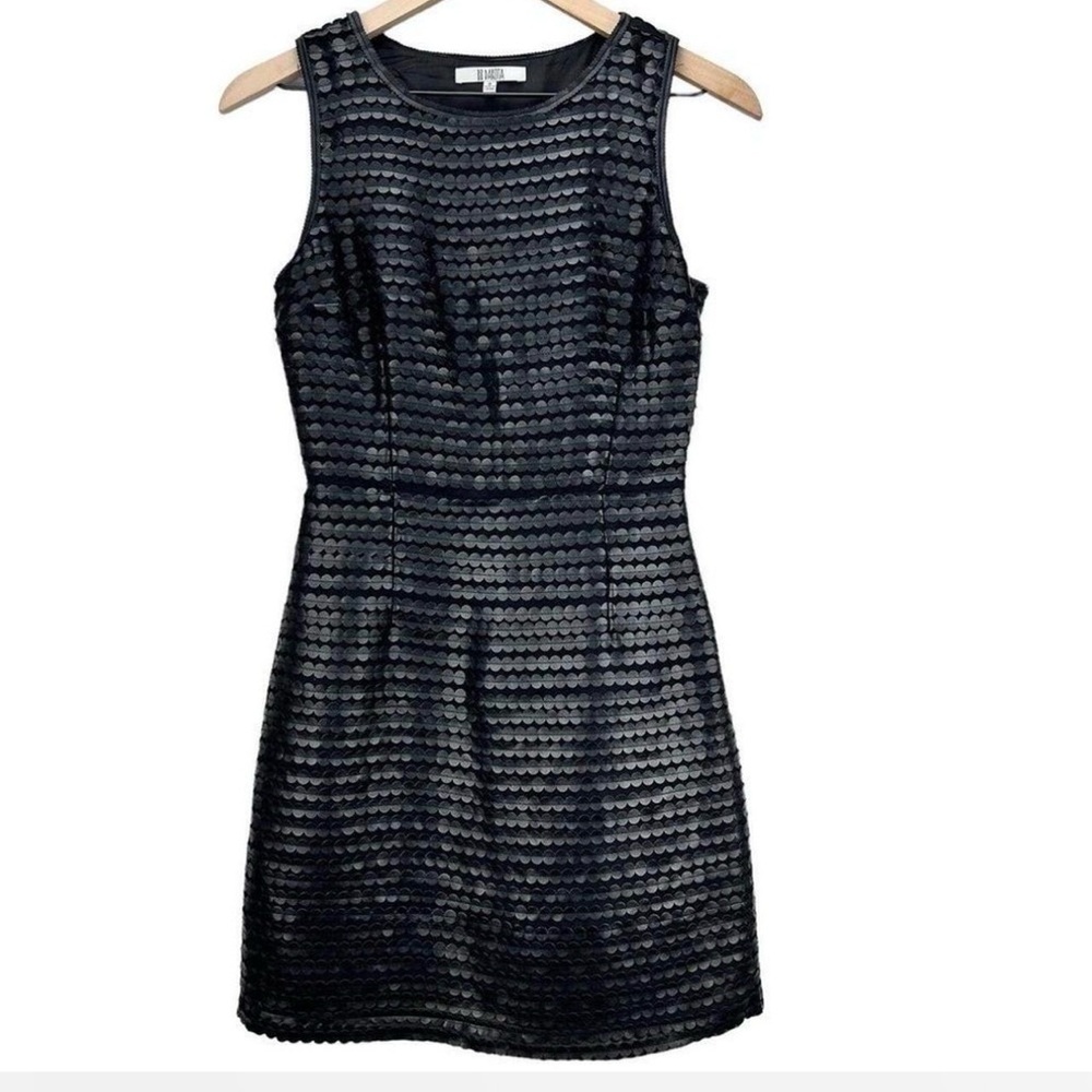 BB Dakota Black Branson Faux Leather
Paillette Dress Mini Dress